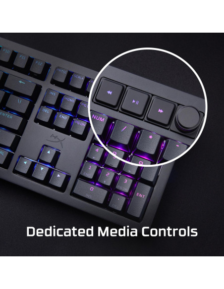 KEYBOARD ALLOY RISE BLACK/7G7A3AA ABA HYPERX