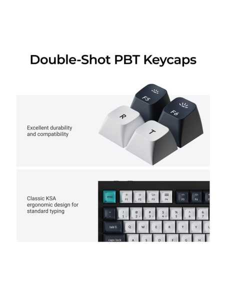KEYBOARD WRL Q1 MAX RGB/CARBON BLACK Q1M-M4 KEYCHRON