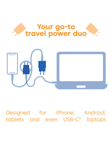 MOBILE CHARGER WALL USB-C/2PACK 30W PINK CAC-3021 CLUB3D