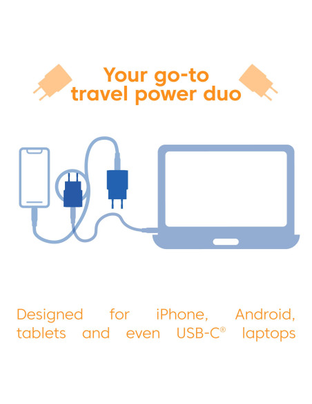 MOBILE CHARGER WALL USB-C/2PACK 30W PINK CAC-3021 CLUB3D