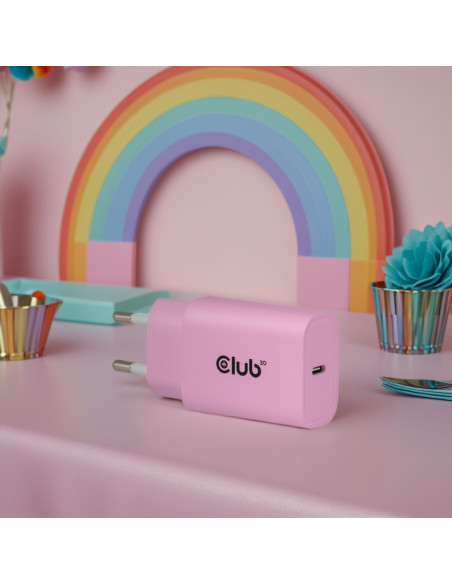 MOBILE CHARGER WALL USB-C/2PACK 30W PINK CAC-3021 CLUB3D