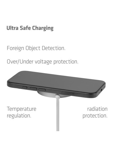 MOBILE CHARGER QI2 MAGSAFE/25W WH CAC-3026 CLUB3D