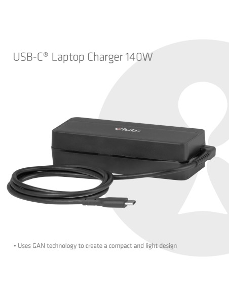 NB CHARGER USB-C 140W/CAC-1932 CLUB3D