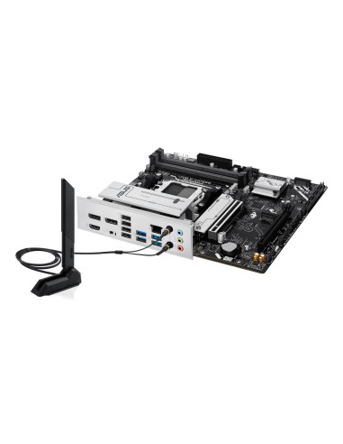 Mainboard, ASUS, AMD B850, SAM5, Micro-ATX, Memory DDR5, Memory slots 4, 1xPCI-Express 4.0 16x, 1xPCI-Express 5.0 16x, 3xM.2, 1