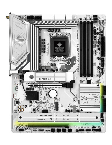 Mainboard, ASROCK, Intel B860 Express, LGA1851, ATX, Memory DDR5, Memory slots 4, 1xPCI-Express 4.0 16x, 1xPCI-Express 5.0 16x,