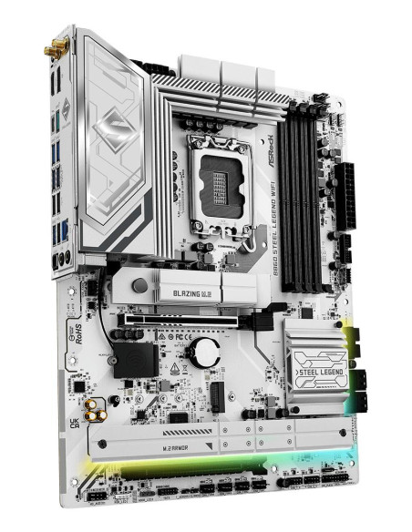 Mainboard, ASROCK, Intel B860 Express, LGA1851, ATX, Memory DDR5, Memory slots 4, 1xPCI-Express 4.0 16x, 1xPCI-Express 5.0 16x,