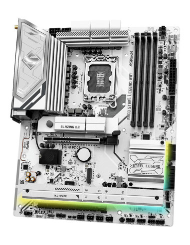 Mainboard, ASROCK, Intel B860 Express, LGA1851, ATX, Memory DDR5, Memory slots 4, 1xPCI-Express 4.0 16x, 1xPCI-Express 5.0 16x,