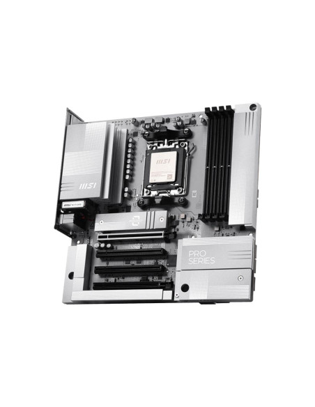 Mainboard, MSI, AMD B850, Socket AM5, micro ATX, RAM DDR5-SDRAM, 4xSlots, Wi-Fi Yes, Bluetooth Yes, 1xPCI Express x4 slots, 1xP