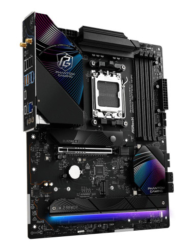 Mainboard, ASROCK, AMD B850, SAM5, ATX, Memory DDR5, Memory slots 4, 1xPCI-Express 4.0 16x, 1xPCI-Express 5.0 16x, 1xM.2, 1xHDM