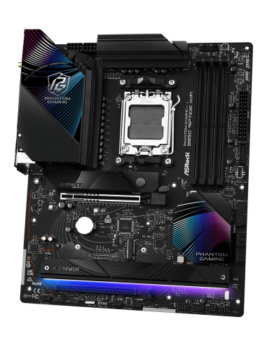 Mainboard, ASROCK, AMD B850, SAM5, ATX, Memory DDR5, Memory slots 4, 1xPCI-Express 4.0 16x, 1xPCI-Express 5.0 16x, 1xM.2, 1xHDM