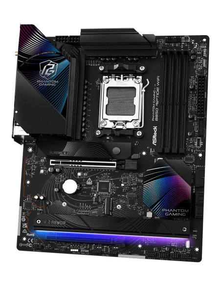 Mainboard, ASROCK, AMD B850, SAM5, ATX, Memory DDR5, Memory slots 4, 1xPCI-Express 4.0 16x, 1xPCI-Express 5.0 16x, 1xM.2, 1xHDM
