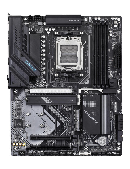 Mainboard, GIGABYTE, AMD X870, SAM5, ATX, Memory DDR5, Memory slots 4, 3xPCI-Express 16x, 2xM.2, 1xHDMI, 1xAudio-In, 1xAudio-Ou
