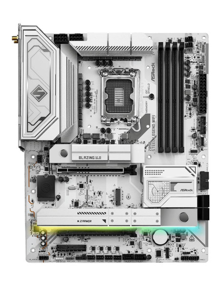 Mainboard, ASROCK, Intel Z890, LGA1851, ATX, Memory DDR5, Memory slots 4, Z890STEELLEGENDWIFI