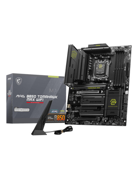 Mainboard, MSI, AMD B850, SAM5, ATX, Memory DDR5, Memory slots 4, 3xPCI-Express 16x, 4xM.2, 1xHDMI, 1xAudio-In, 1xAudio-Out, 4x
