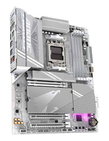 Mainboard, GIGABYTE, AMD X870, Socket AM5, ATX, RAM DDR5-SDRAM, 4xSlots, On-board graphics card Yes, Wi-Fi Yes, Bluetooth Yes, 
