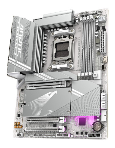 Mainboard, GIGABYTE, AMD X870, Socket AM5, ATX, RAM DDR5-SDRAM, 4xSlots, On-board graphics card Yes, Wi-Fi Yes, Bluetooth Yes, 