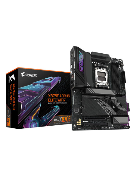 Mainboard, GIGABYTE, AMD X870E, SAM5, ATX, Memory DDR5, Memory slots 4, 1xPCI-Express 3.0 4x, 1xPCI-Express 4.0 4x , 1xPCI-Expr