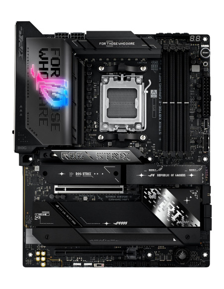 Mainboard, ASUS, AMD X870E, SAM5, ATX, Memory DDR5, Memory slots 4, 1xPCI-Express 4.0 16x, 1xPCI-Express 5.0 16x, 5xM.2, 1xHDMI