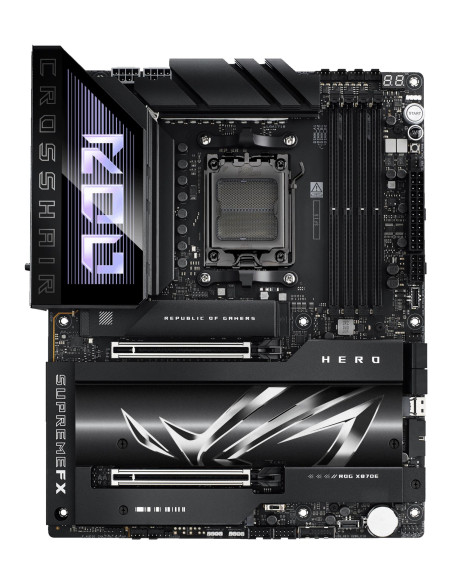Mainboard, ASUS, AMD X870E, SAM5, ATX, Memory DDR5, Memory slots 4, 2xPCI-Express 4.0 16x, 2xPCI-Express 5.0 16x, 4xM.2, 1xHDMI