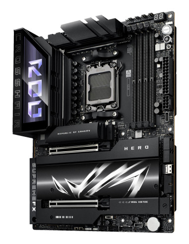 Mainboard, ASUS, AMD X870E, SAM5, ATX, Memory DDR5, Memory slots 4, 2xPCI-Express 4.0 16x, 2xPCI-Express 5.0 16x, 4xM.2, 1xHDMI