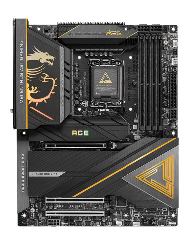 Mainboard, MSI, Intel Z890, LGA1851, ATX, Memory DDR5, Memory slots 4, 3xPCI-Express 16x, 5xM.2, 1xHDMI, 1xAudio-In, 1xAudio-Ou
