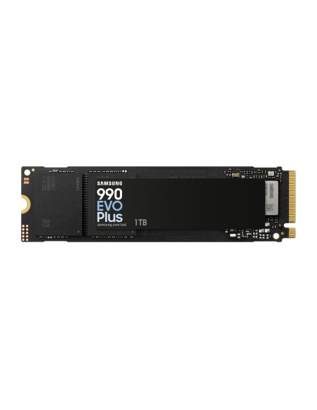 SSD, SAMSUNG, 990 EVO Plus, 1TB, M.2, PCIe Gen5, NVMe, TLC, Write speed 6300 MBytes/sec, Read speed 7150 MBytes/sec, 2.38mm, TB