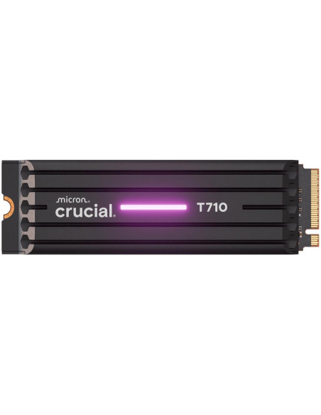 SSD, CRUCIAL, T710, 1TB, M.2, PCIe Gen5, NVMe, Write speed 13700 MBytes/sec, Read speed 14900 MBytes/sec, TBW 600 TB, CT1000T71