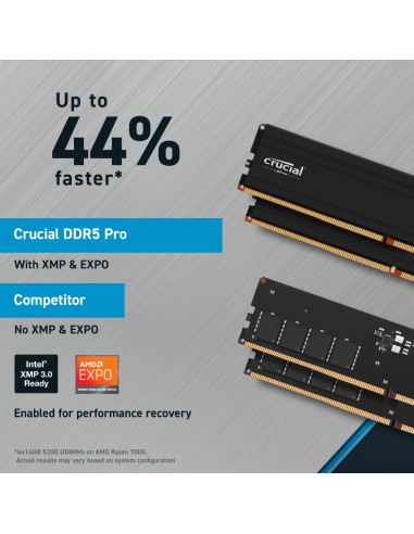 MEMORY DIMM PRO 24GB DDR5-5600/CP24G56C46U5 CRUCIAL