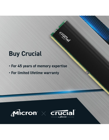MEMORY DIMM PRO 64GB DDR4-3200/KIT2 CP2K32G4DFRA32A CRUCIAL