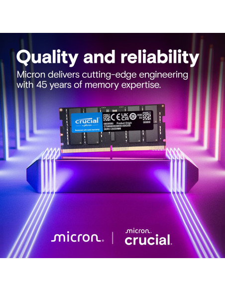 MEMORY DIMM PRO 32GB DDR5-6400/CT32G64C52CS5 CRUCIAL