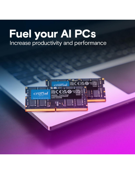 MEMORY DIMM PRO 32GB DDR5-6400/CT32G64C52CS5 CRUCIAL