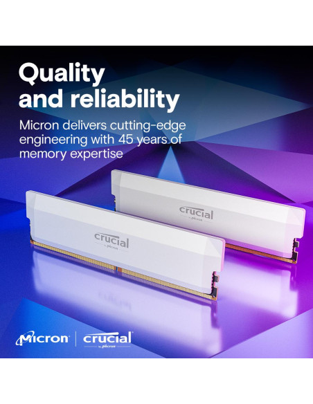 MEMORY DIMM PRO 32GB DDR5-6400/KIT2 CP2K16G64C38U5W CRUCIAL