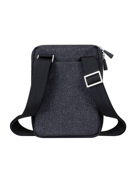TABLET CASE CROSSBODY 8"/8810 BLACK MELANGE RIVACASE