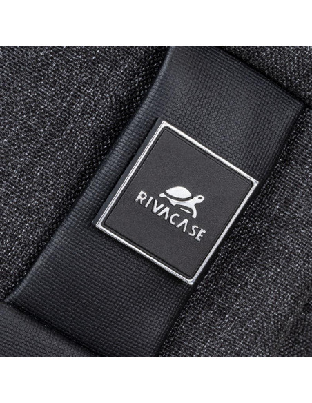 TABLET CASE CROSSBODY 8"/8810 BLACK MELANGE RIVACASE