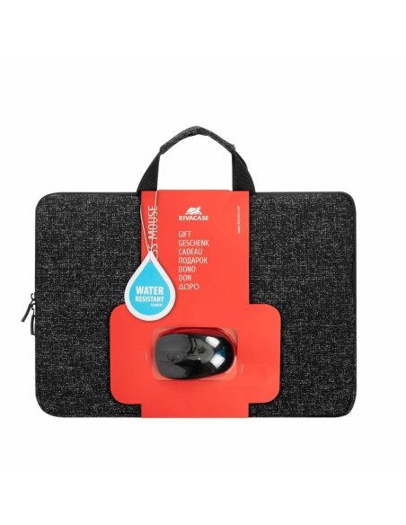 NB SLEEVE ANVIK 15.6" + MOUSE/7916 BLACK RIVACASE
