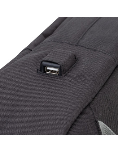 NB BACKPACK 15.6" + MOUSE/7563 BLACK RIVACASE
