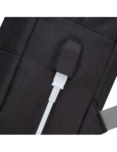 NB BACKPACK 15.6" + MOUSE/7563 BLACK RIVACASE