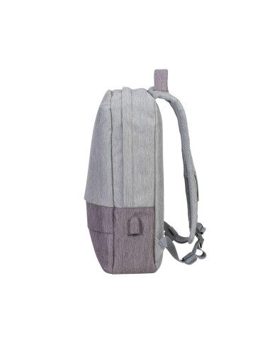 NB CASE ANTI-THEFT 15.6"/7562 GREY/MOCHA RIVACASE