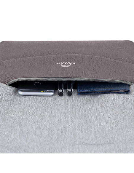 NB CASE ANTI-THEFT 15.6"/7562 GREY/MOCHA RIVACASE