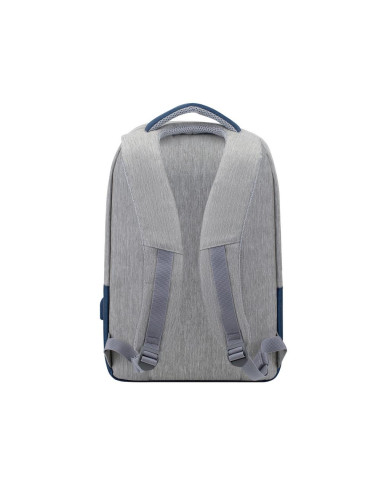 NB CASE ANTI-THEFT 15.6"/7562 GREY/DARK BLUE RIVACASE