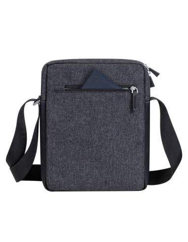 TABLET CASE CROSSBODY 11"/8811 BLACK MELANGE RIVACASE