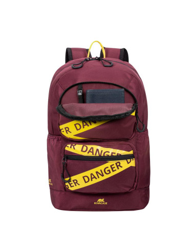 NB BACKPACK URBAN 14L 13.3"/5421 BURGUNDY RED RIVACASE