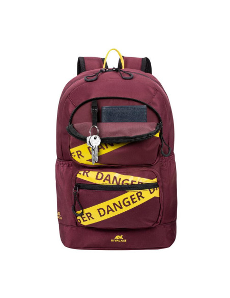 NB BACKPACK URBAN 14L 13.3"/5421 BURGUNDY RED RIVACASE