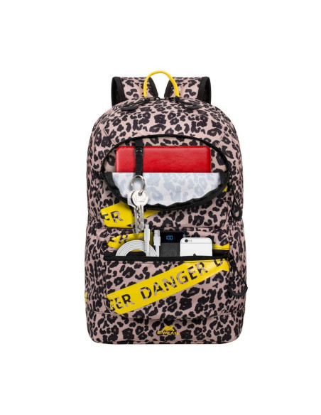 NB BACKPACK URBAN 14L 13.3"/5421 LEOPARD RIVACASE