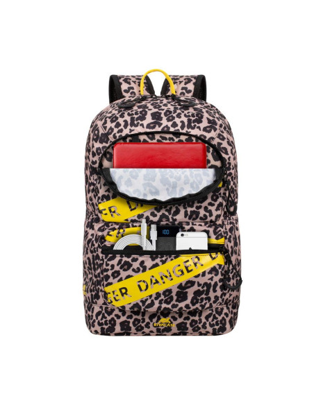 NB BACKPACK URBAN 14L 13.3"/5421 LEOPARD RIVACASE