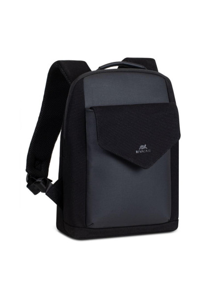 NB BACKPACK CANVAS 13.3"/8521 BLACK RIVACASE