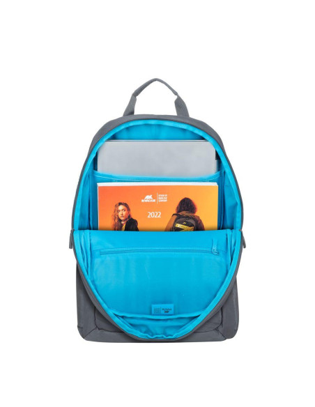 NB BACKPACK ALPENDORF ECO 16"/7561 GREY RIVACASE