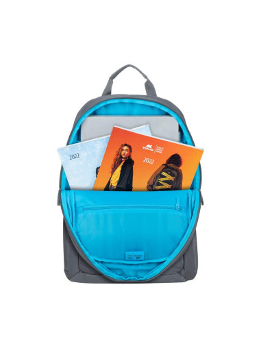 NB BACKPACK ALPENDORF ECO 16"/7561 GREY RIVACASE