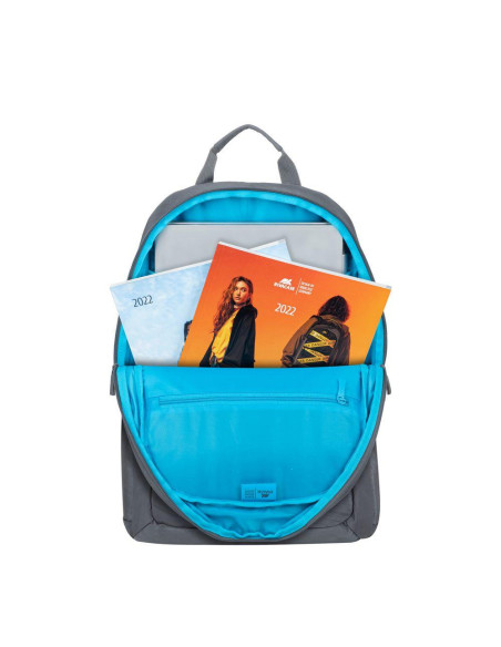 NB BACKPACK ALPENDORF ECO 16"/7561 GREY RIVACASE