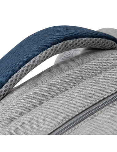 NB BACKPACK ANTI-THEFT 17.3"/7567 GREY/DARK BLUE RIVACASE